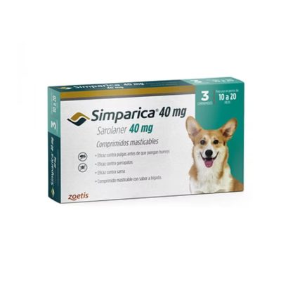 Simparica 10-20 Kg 3 Comprimidos (40 Mg)