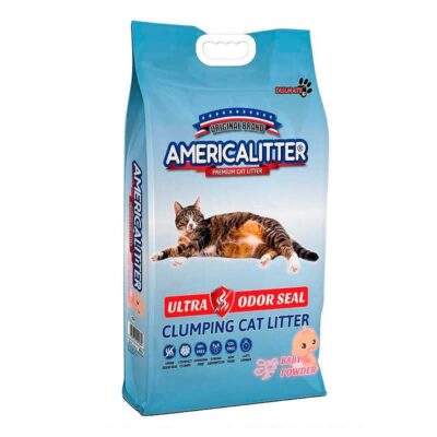 Arena American Litter Ultra Odor Seal Talco de bebé